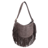 Varenna – Fringe Suede Shoulder Bag