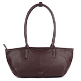 Matera – Patchwork Leather and Suede East-West Shoulder Bag