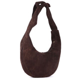 Esher – Suede Crescent Shoulder Bag