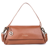Cognac Fold – Leather Shoulder Bag