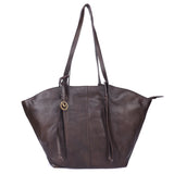 Espresso Wing – Leather Tote Bag