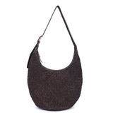 Espresso Weave – Woven Leather Hobo Bag