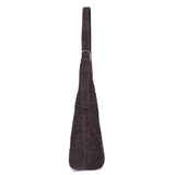 Espresso Weave – Woven Leather Hobo Bag