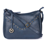 Midnight Stud – Leather Crossbody Bag