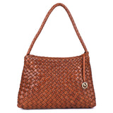 Sienna Weave – Woven Leather Shoulder Bag