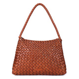 Sienna Weave – Woven Leather Shoulder Bag