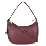 Merlot Arc – Leather Shoulder Bag