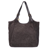 Espresso Suede – Suede Tote Bag