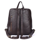 Espresso Weave – Woven Leather Backpack