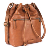 Soho – Drawstring Leather Bucket Bag