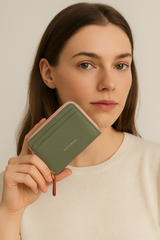 Amber Zip Around Wallet