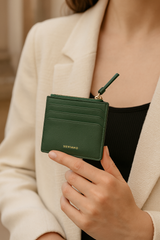 Zipped Coin & Card holder