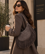 Varenna – Fringe Suede Shoulder Bag