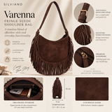 Varenna – Fringe Suede Shoulder Bag