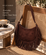 Varenna – Fringe Suede Shoulder Bag