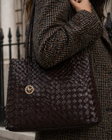 Connaught – Handwoven Leather Shoulder Bag