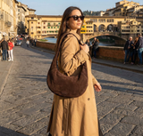 Esher – Suede Crescent Shoulder Bag