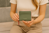 Amber Zip Around Wallet