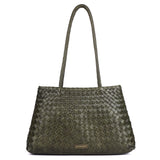 Elgin – Signature Handwoven Leather Shopper Tote