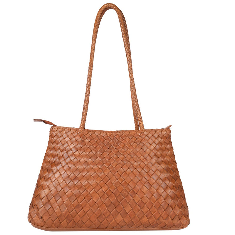 Mayfair – Signature Handwoven Leather Shopper Tote