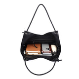 Surrey – Braided Handle Leather Carryall Tote