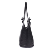 Surrey – Braided Handle Leather Carryall Tote