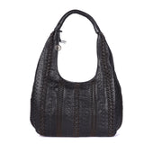 St. Michael – Limited Edition Handwoven Leather Hobo