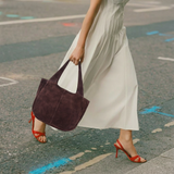 Cheshire – Suede Everyday Shoulder Tote